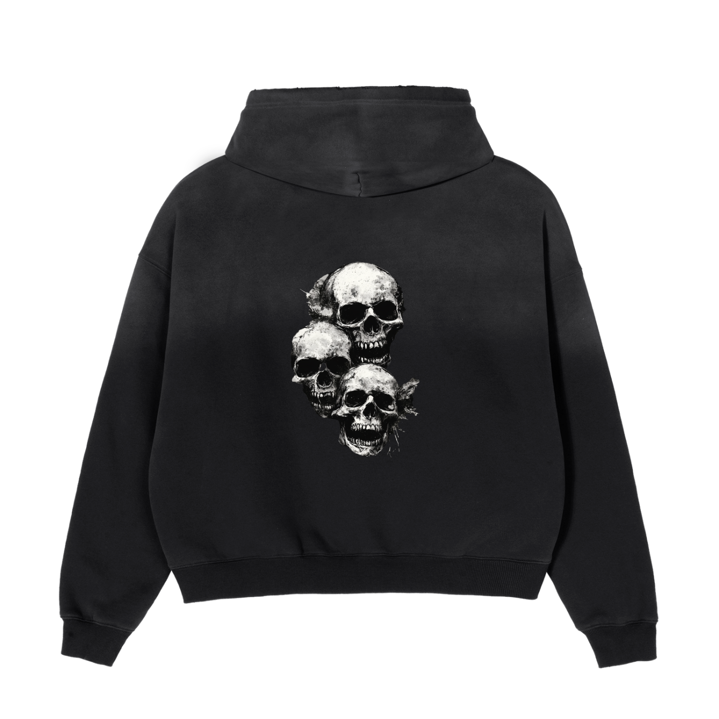 Frayed Sunfade Boxy Hoodie