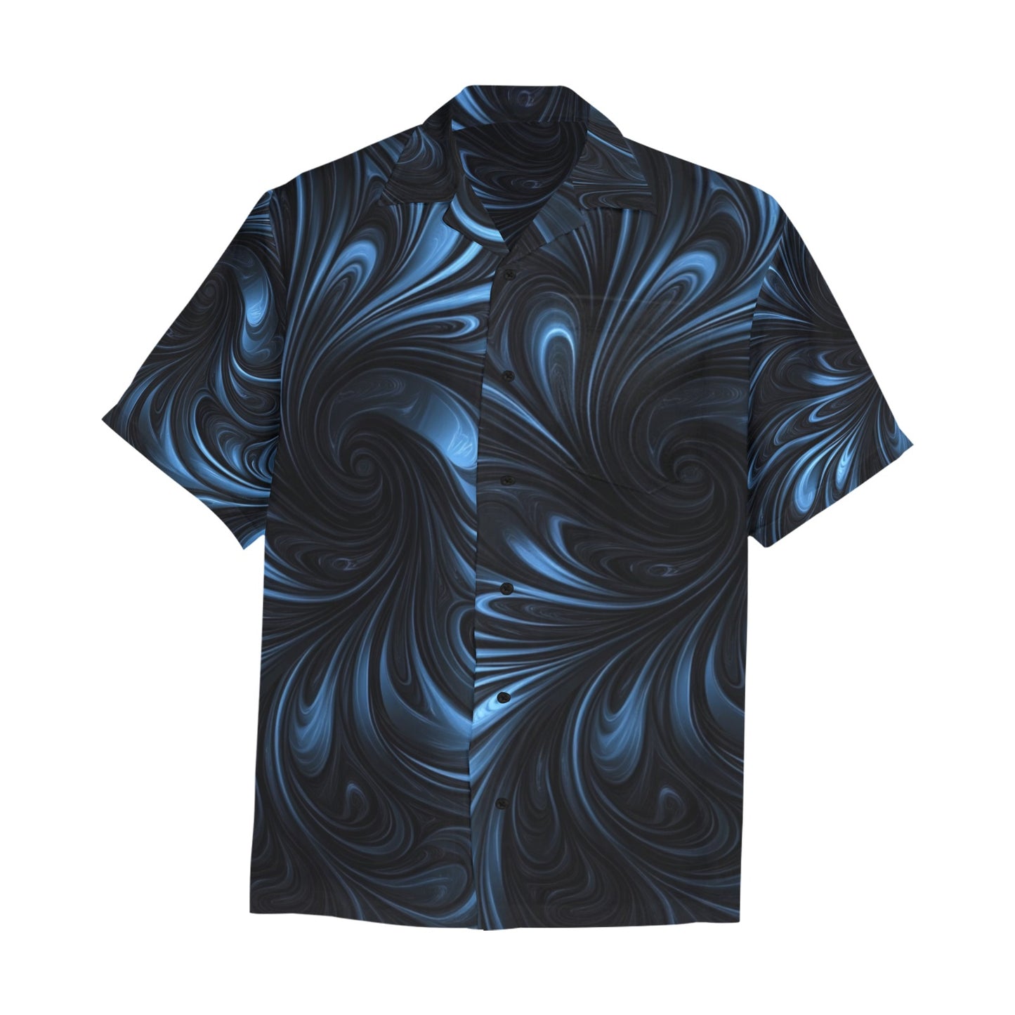Men's All Over Print Hawaiian Shirt With Chest Pocket(ModelT58)