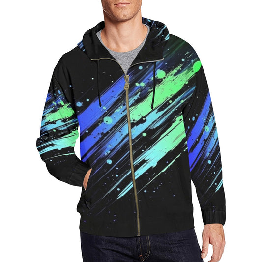 Faded Design Men's hoodie