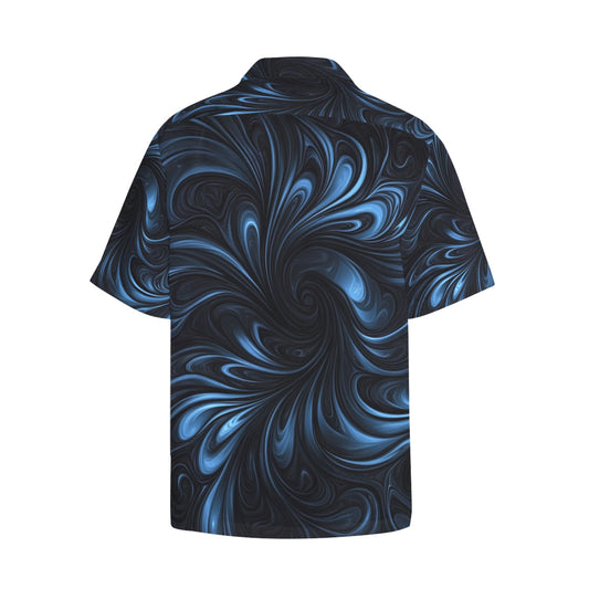 Men's All Over Print Hawaiian Shirt With Chest Pocket(ModelT58)