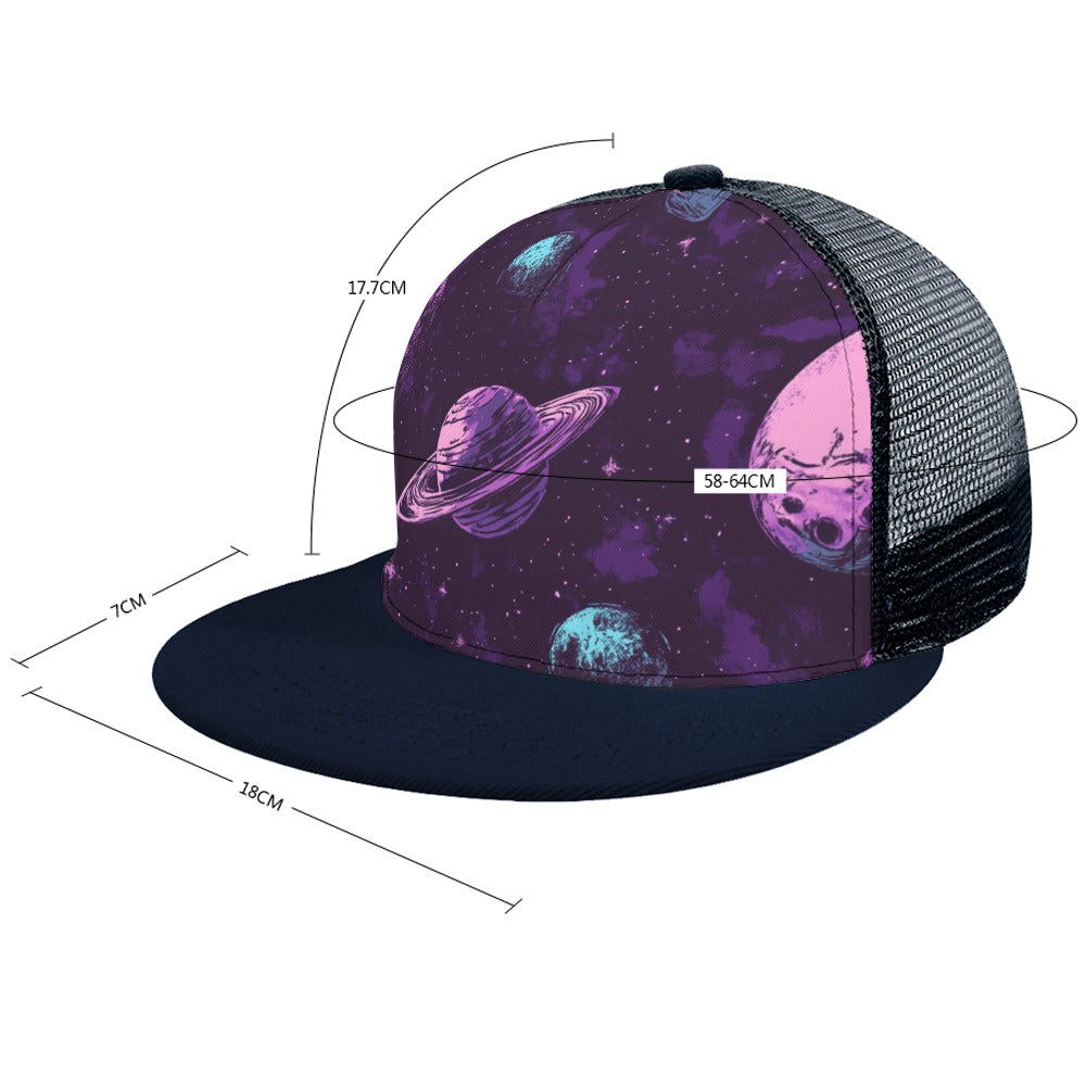 Purple Planet Haze custom hat