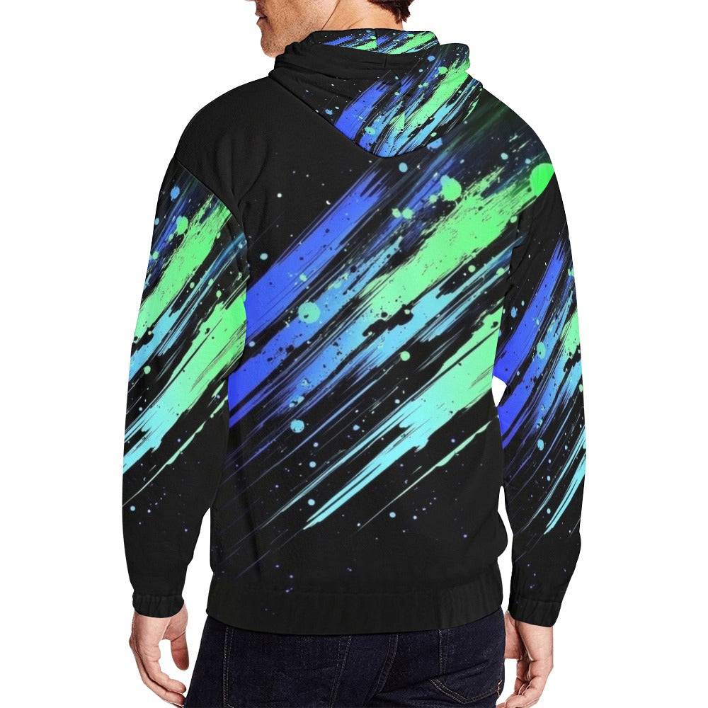 Faded Design Men's hoodie