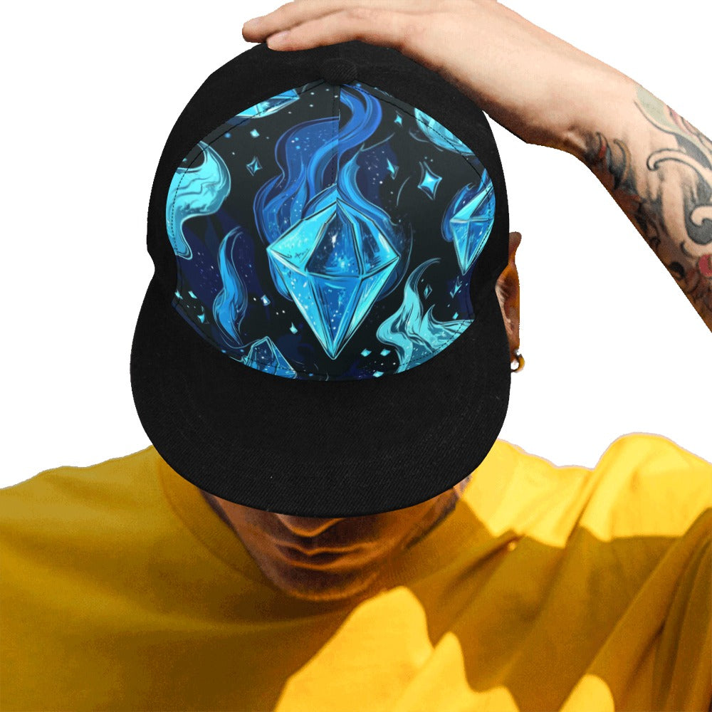 Diamond flame Custom Snapback